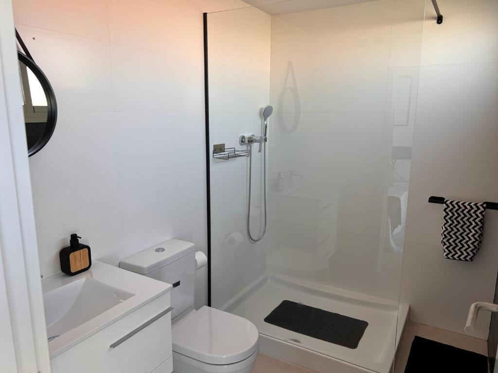 Apartamento Paz Con Terraza Y Vistas Al Mar Oliva Bagian luar foto