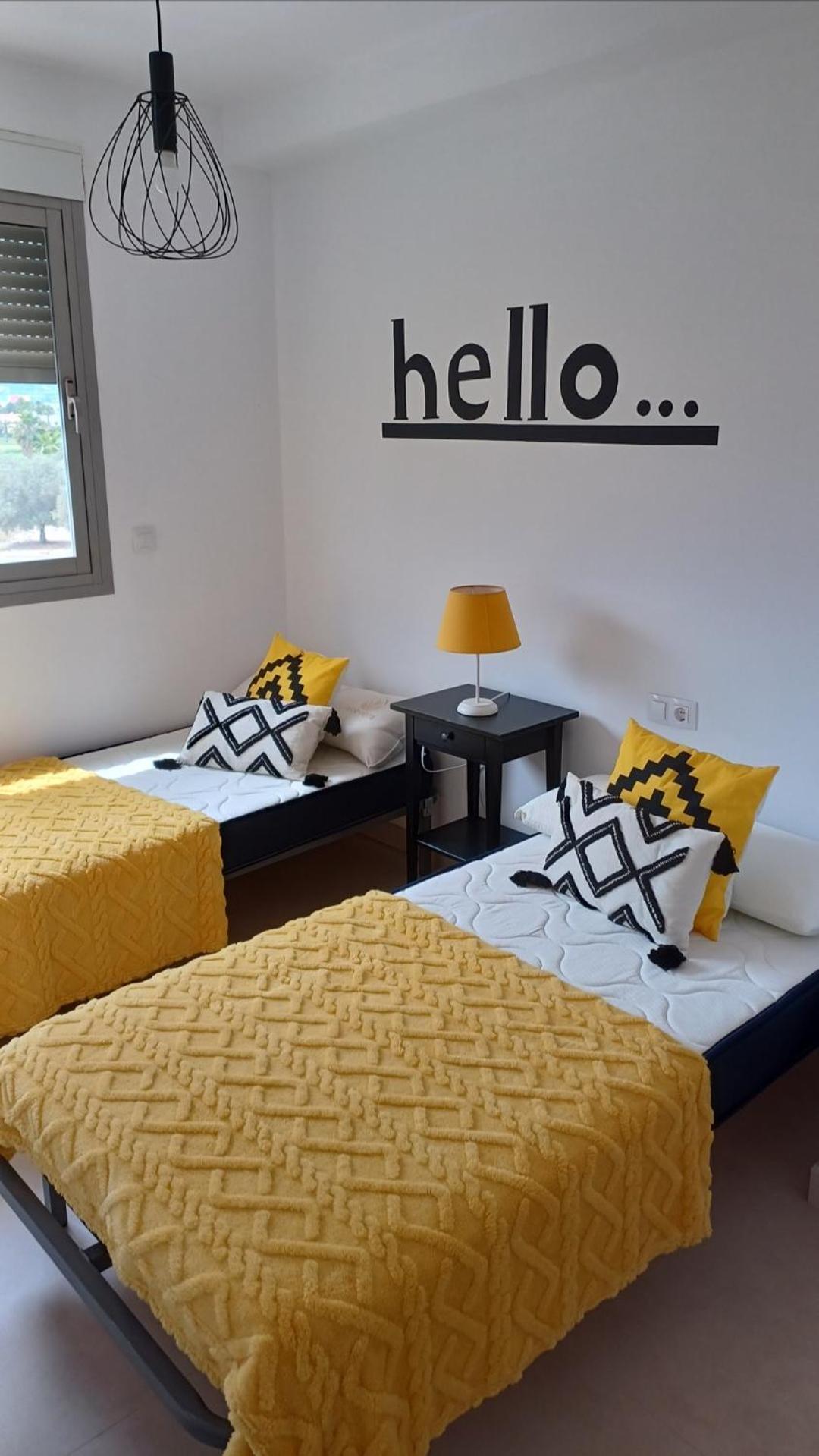Apartamento Paz Con Terraza Y Vistas Al Mar Oliva Ruang foto